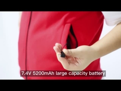 باتری هوشمند USB 5 ولت برقی گرمایش زمستانی گرمای گرم مردانه زنانه جلیقه گرمکن ژاکت ژیلت