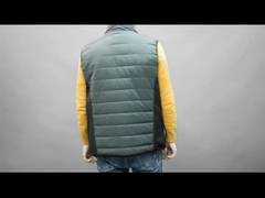 OEM لباس های گرم الکتریکی دور مادون قرمز ژل گرم قابل شارژ مردانه