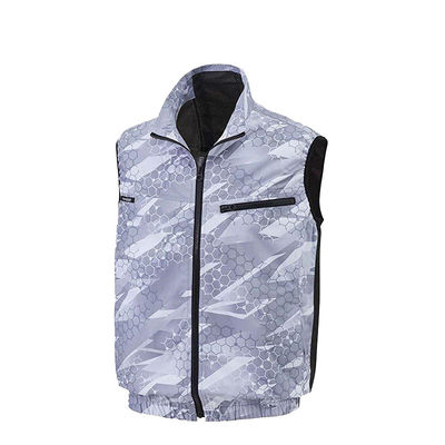 Aerial Work Fan Cooling Vest 4XL جلیقه سرد برای هوای گرم