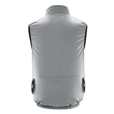 FCC Unisex Fan Cooling Vest جلیقه یخی ژاکت خنک کننده تهویه مطبوع