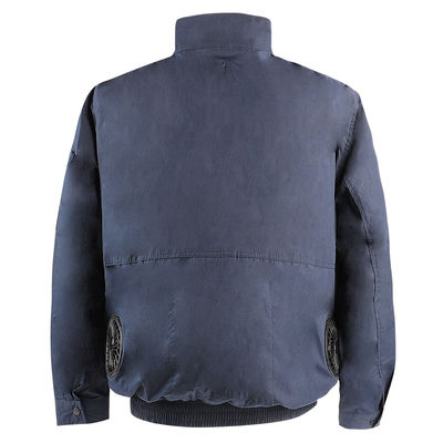ODM Aircon Clothes Cooling Fan Jacket پنبه ای پلی استر تنفسی