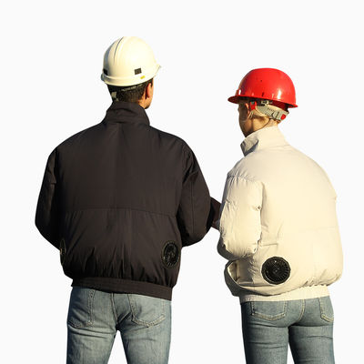 ODM Aircon Clothes Cooling Fan Jacket پنبه ای پلی استر تنفسی