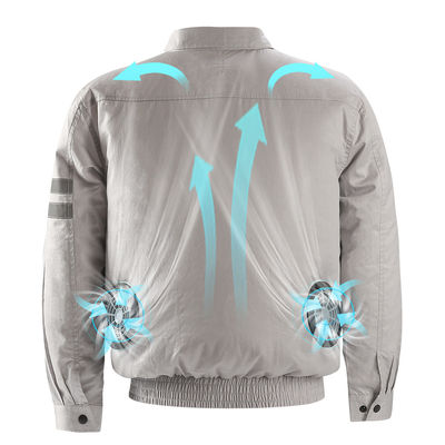 ژاکت تهویه مطبوع 5 ولتی پوشاک یکنواخت 3XL 4XL اندازه