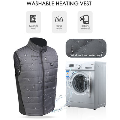 OEM Worsted Outdoor گرم می شود Vest جلیقه گرم کننده با باتری