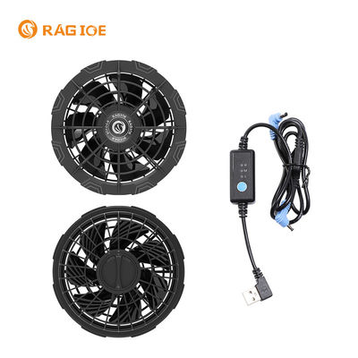 منبع تغذیه USB 5 ولتی فن خنک کننده ژاکت تهویه مطبوع براشلس
