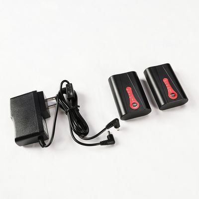 باتری دستکش گرم کن 18650 قابل شارژ 7.4 ولت 2600 میلی آمپر ساعت 4 LED آبی