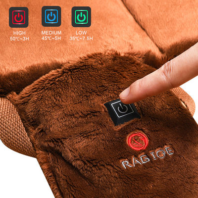 USB گرم کننده استادیوم صندلی بالش 5V 2A صندلی پد گرمایش حافظه فوم قابل حمل برای کمپینگ